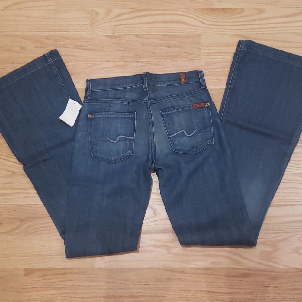 7 For All Mankind Charlize Flair Jeans Denim 25